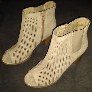 Sonoma Peep Toe Heeled Boot